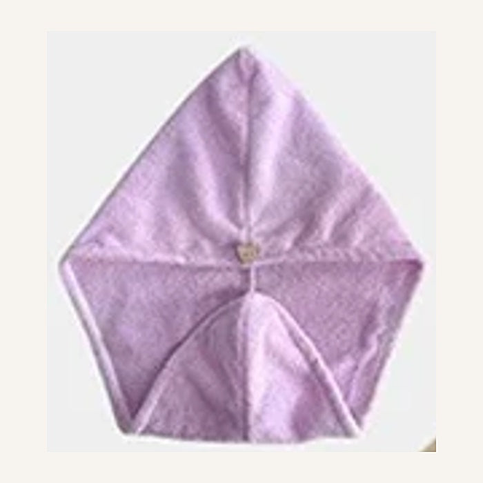 Serviette turban microfibre Ambralya - coloris violet