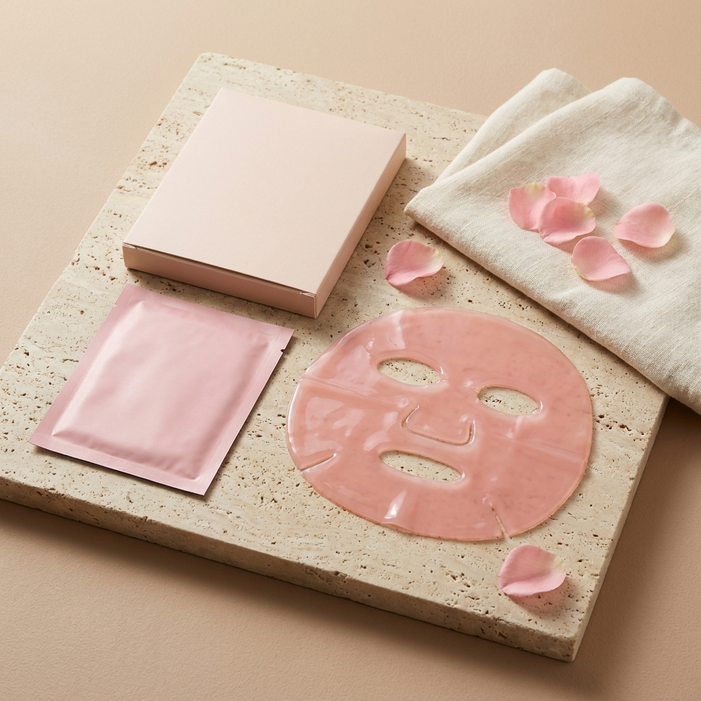 Masque gel rose PDRN & collagène Ambralya