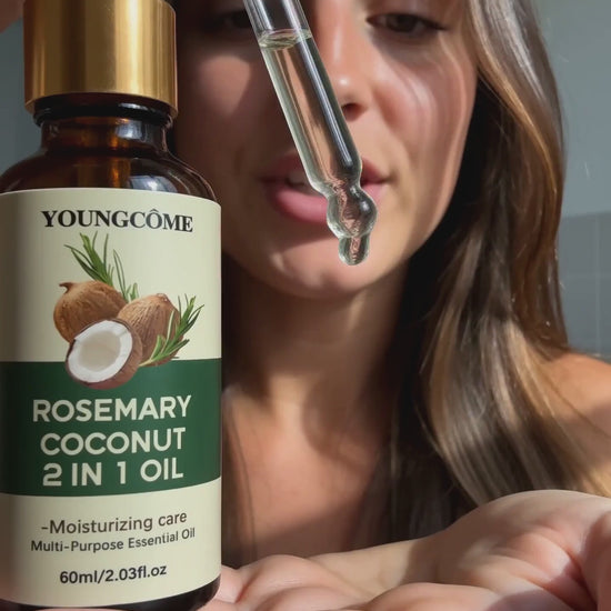 Vidéo démonstration Huile Capillaire Romarin Coco Ambralya